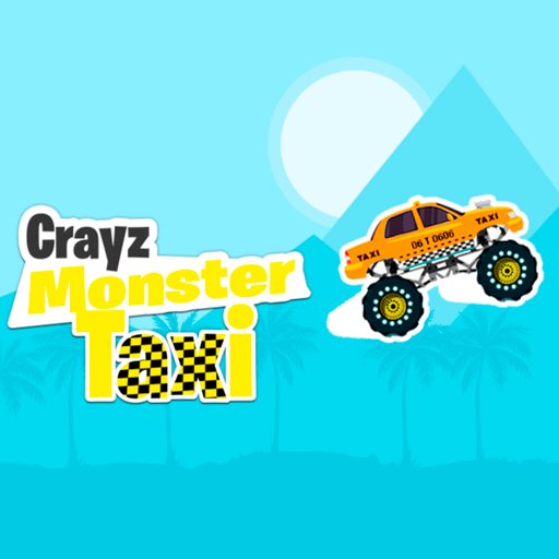 Игра Сумасшедшее Монстр Такси Игра Сумасшедшее Монстр Такси