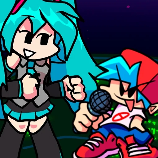 Игра Friday Night Funking vs Miku