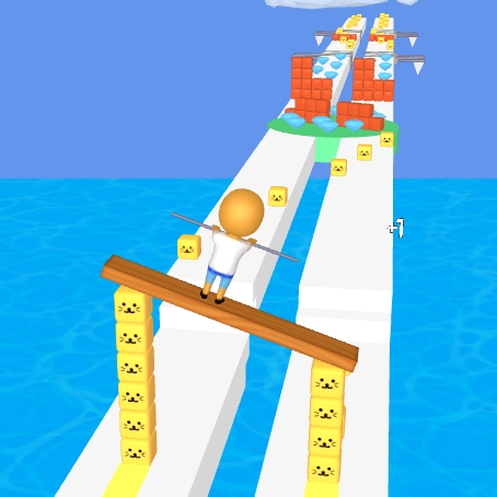 Игра Сбалансированный Бег 3D