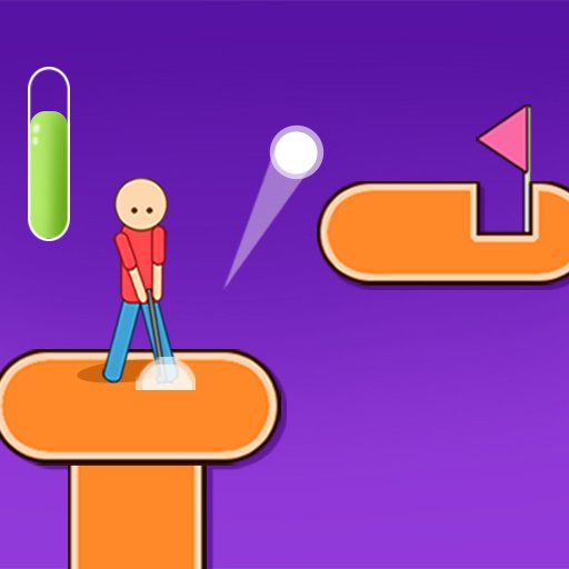 Игра Экстремальный Гольф 2Д