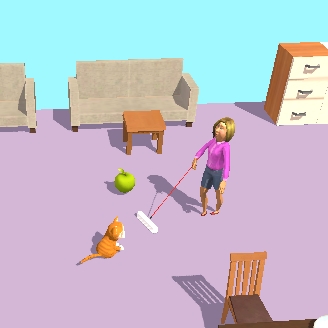 Игра Противный Кот