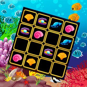 Игра Судоку: Морские Ракушки