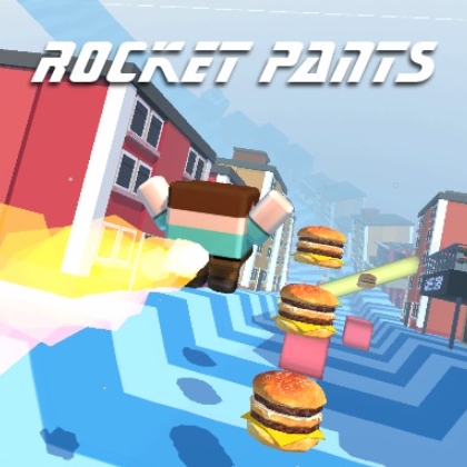 Игра Ракетные Штаны Бегун 3D Игра Ракетные Штаны Бегун 3D