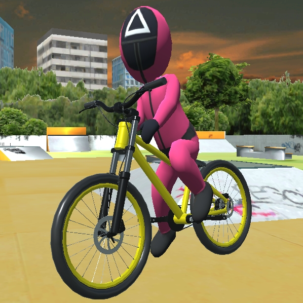 Игра Игра в Кальмара: BMX Фристайл Игра Игра в Кальмара: BMX Фристайл