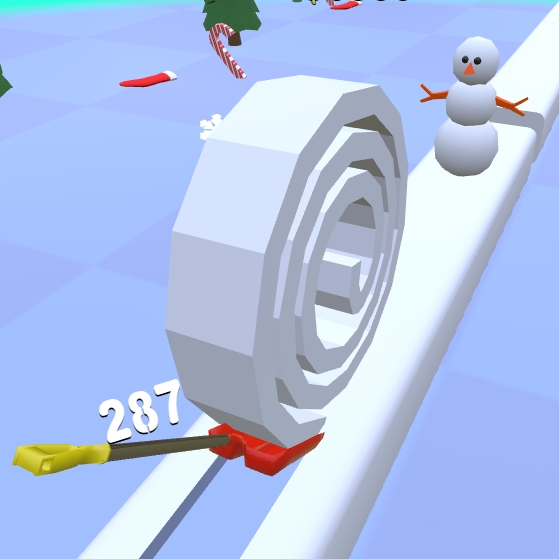 Игра Зимний Ролл