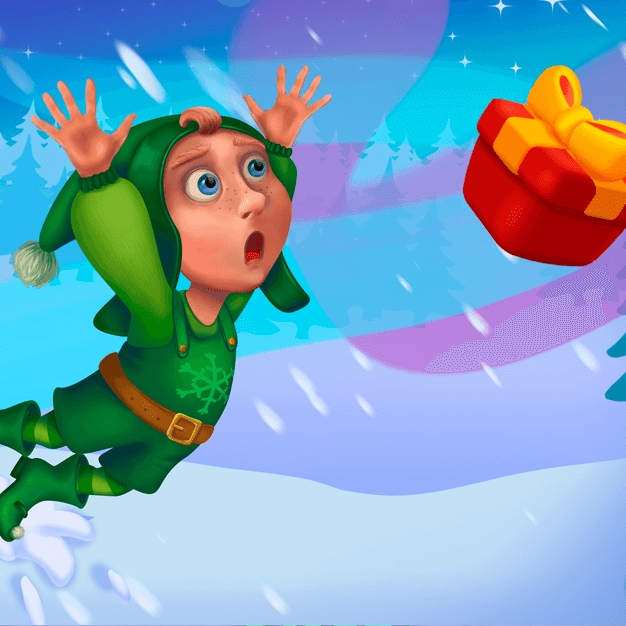 Игра Бегущий Помощник Санты