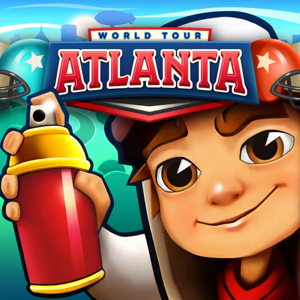 Игра Сабвей Серф: Атланта