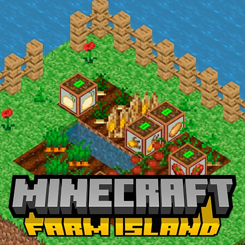 Игра Майнкрафт: Ферма на Острове