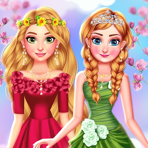 Игра Весенние Цветы Диснеевских Девочек Игра Весенние Цветы Диснеевских Девочек
