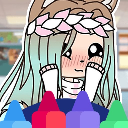 Игра Раскраски Гача Лайф