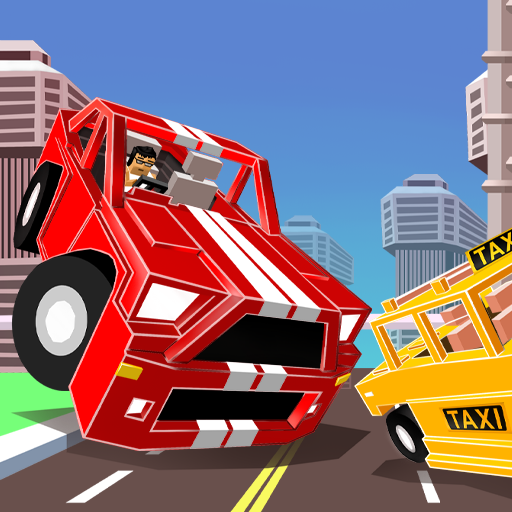 Игра Пиксельная Авария 3Д