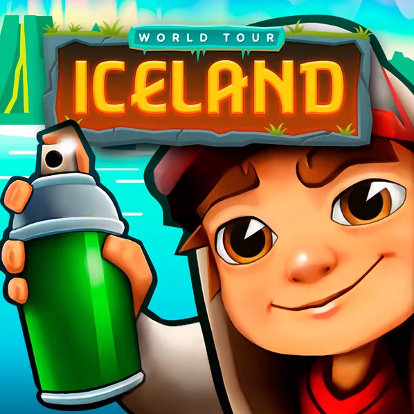 Игра Сабвей Серф: Исландия