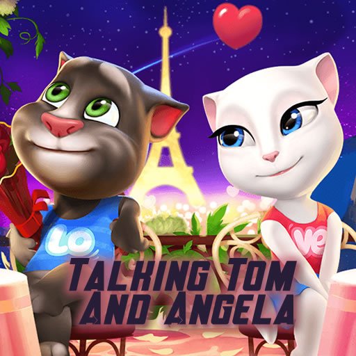 Игра Говорящий Том и Анжелы Раскраска Игра Говорящий Том и Анжелы Раскраска