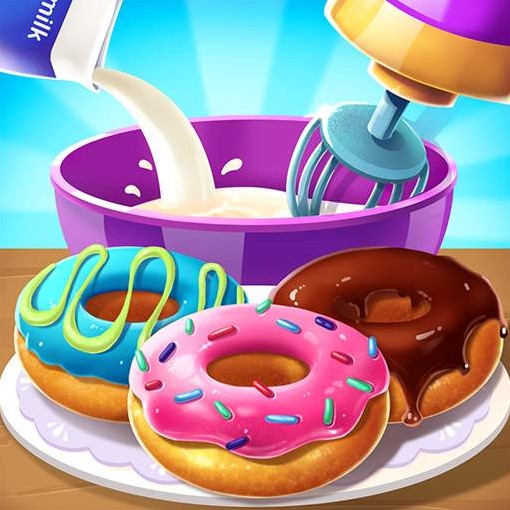 Игра Готовим Пончики