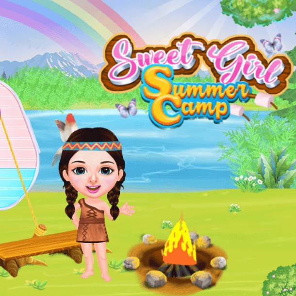 Игра Летний Лагерь Для Милых Девочек