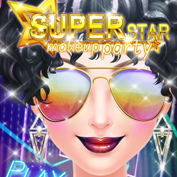 Игра Макияж Суперзвезды для Вечеринки