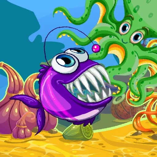 Игра Безумная Рыбка на 1-3 Игроков