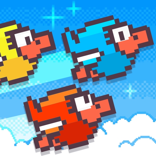 Игра Флаппи Бёрд Гонка Игра Флаппи Бёрд Гонка