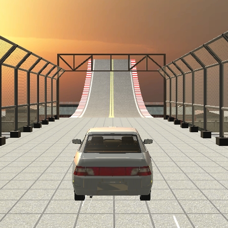 Игра Трюки на Русских Машинах