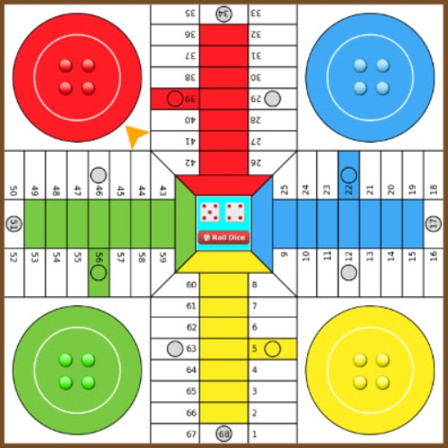 Игра Парчис: Кости