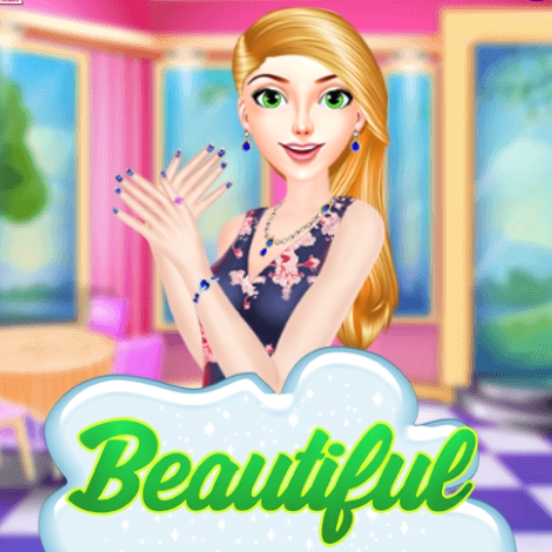Игра Красивый Звездный Маникюр 2