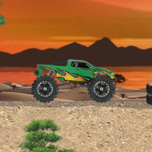 Игра Монстр Трак 4x4 2Д Игра Монстр Трак 4x4 2Д