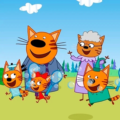 Игра Три Кота Мегатест