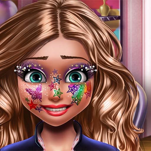 Игра Сказочный Макияж с Блестками