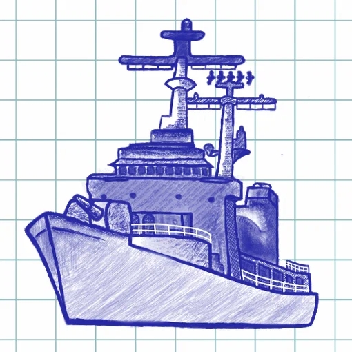 Игра Морской Бой в Тетрадке
