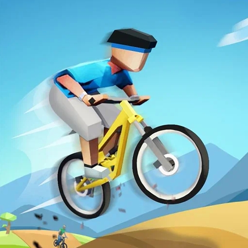 Игра Гонка на Горном Велосипеде