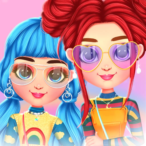 Игра Лучшие Подруги Увлекаются Радужной Модой
