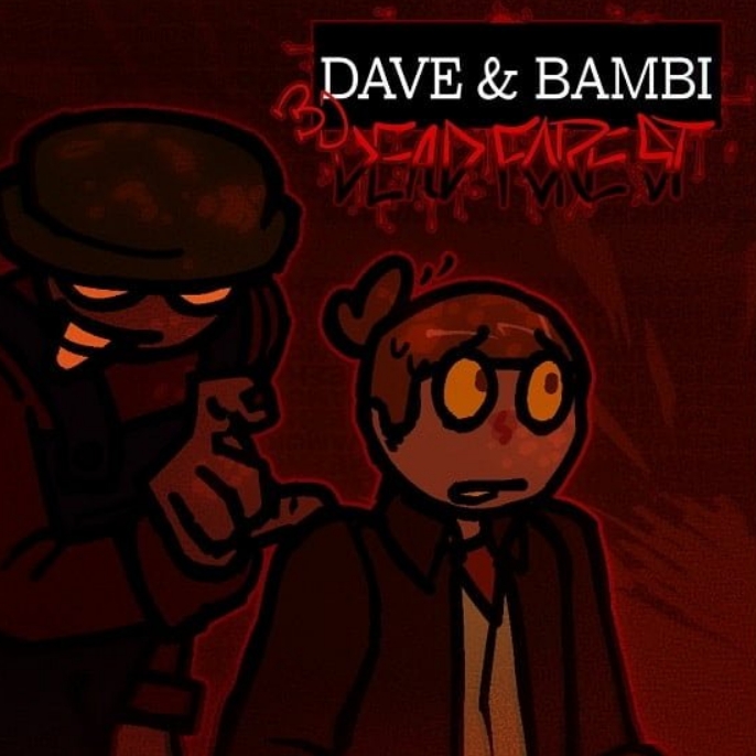 Игра FNF Dave and Bambi: 3D Dead Forest