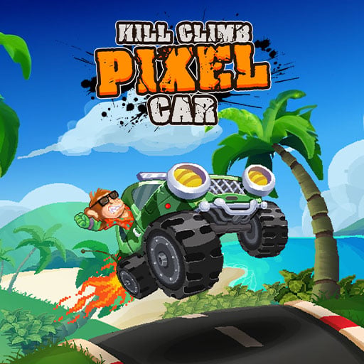 Игра Пиксельный Автомобиль: Подъем На Холм