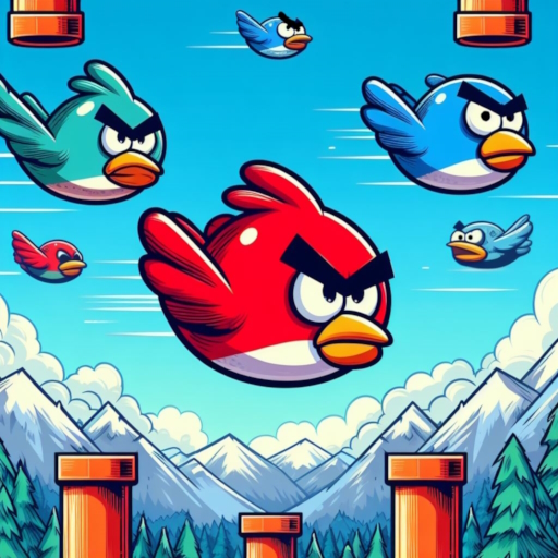 Игра Злые Флаппи Птички