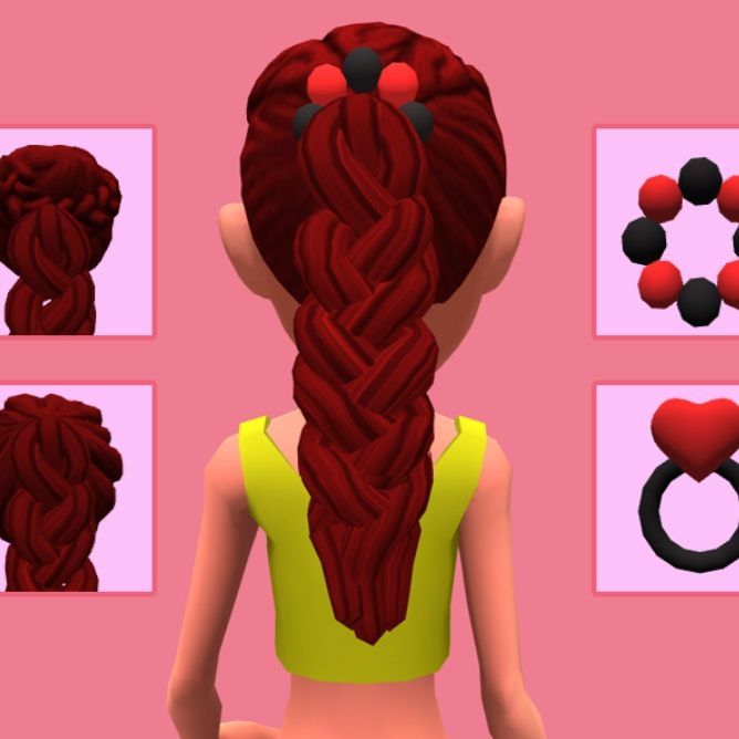 Игра Салон Плетения Кос Игра Салон Плетения Кос