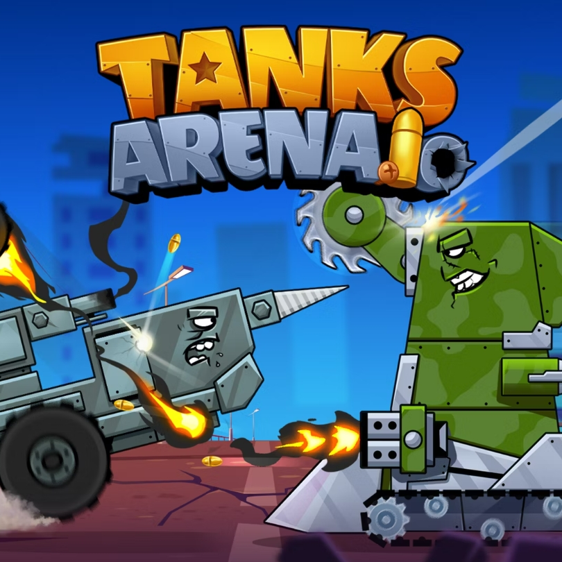 Игра Tanks Arena io: Ремесло и Бой