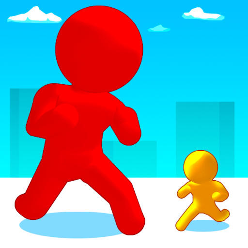 Игра Цветная Гонка Человечков 3D