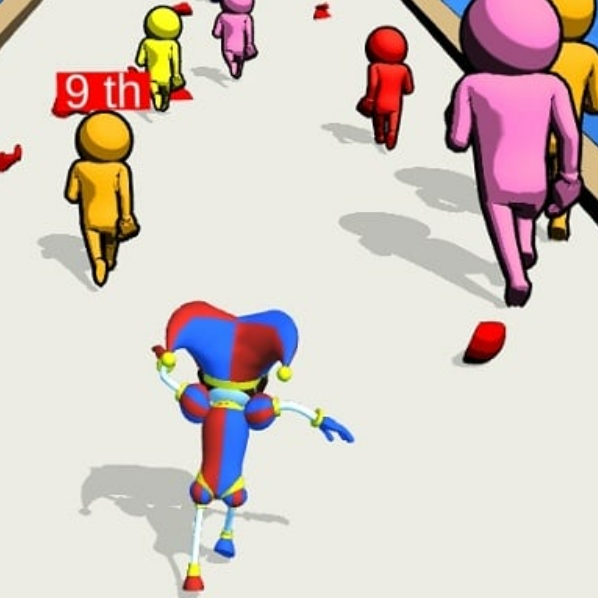 Игра Цифровой Цирк: Беги и Стреляй