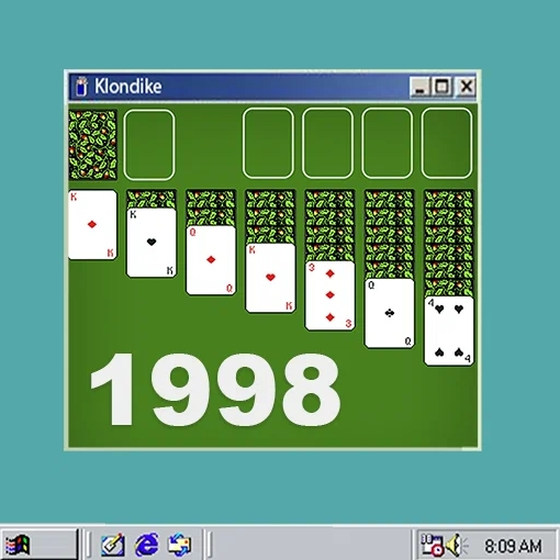 Игра Косынка 1998