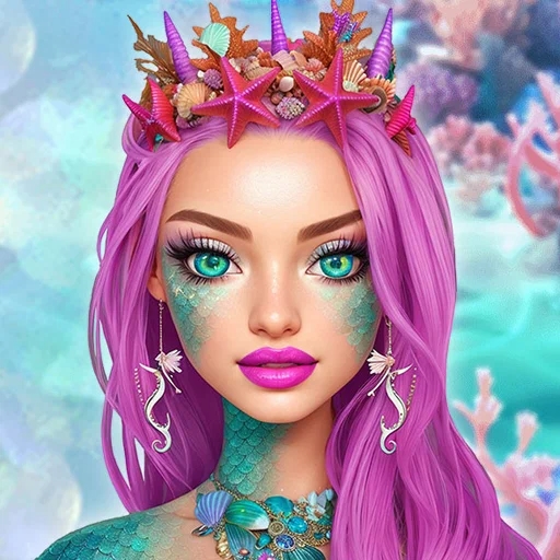 Игра Макияж Русалки