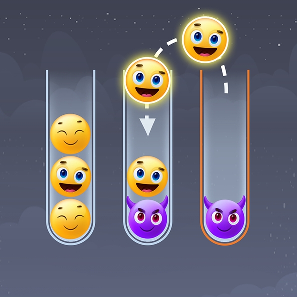 Игра Мастер Сортировки Эмодзи