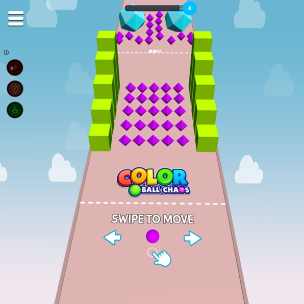Игра Цветной Мяч Хаос