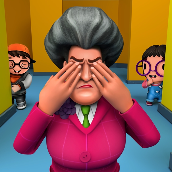Игра Прятки с Учительнецей