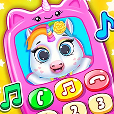 Игра Мобильный Телефон Маленькой Принцессы Единорога