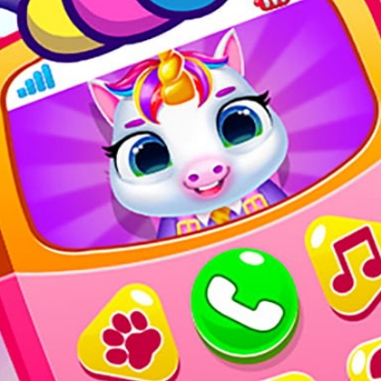 Игра Детский Телефон с Единорогом Игра Детский Телефон с Единорогом