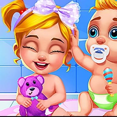 Игра Новорожденные Сладкие Малыши-Близнецы