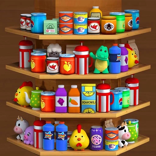 Игра Triple Goods Sort Игра Triple Goods Sort
