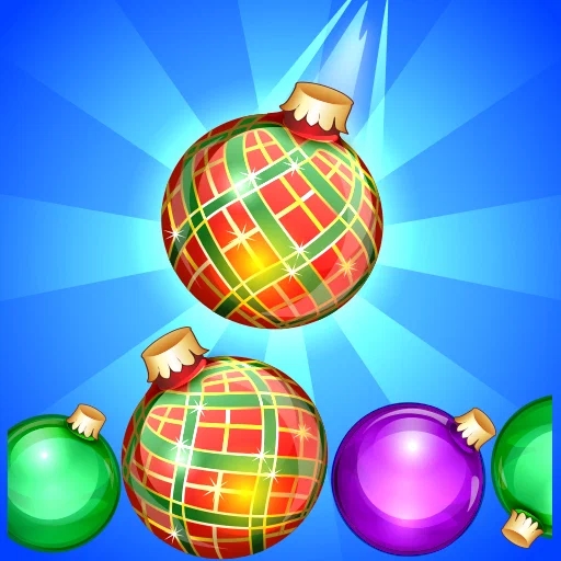 Игра Новогодние Чудо: Соединяй Шары