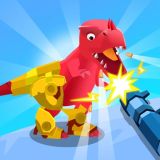 Игра Дино Прячься и Стреляй Игра Дино Прячься и Стреляй