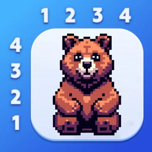 Игра Японские Кроссворды: Карусель Картинок